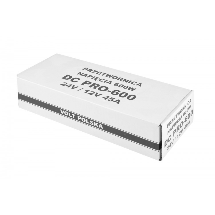 DC PRO 600 24VDC/12VDC BEZZAKŁÓCENIOWA PRZETWORNICA NAPIĘCIA DC/DC