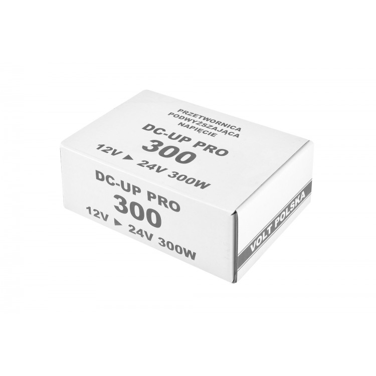 DC UP PRO 300 12VDC/24VDC BEZZAKŁÓCENIOWA PRZETWORNICA NAPIĘCIA