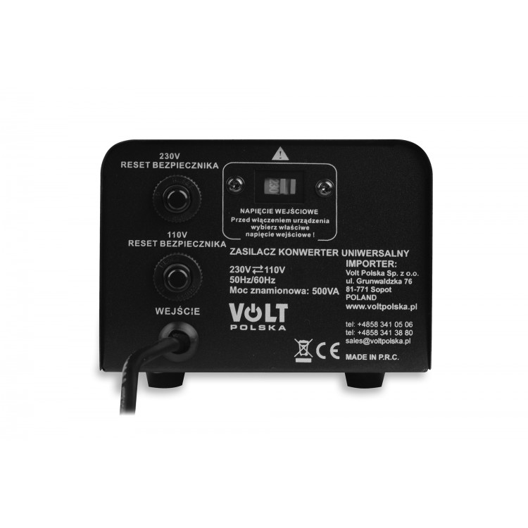 VP 500 230VAC/110VAC KONWERTER NAPIĘCIA