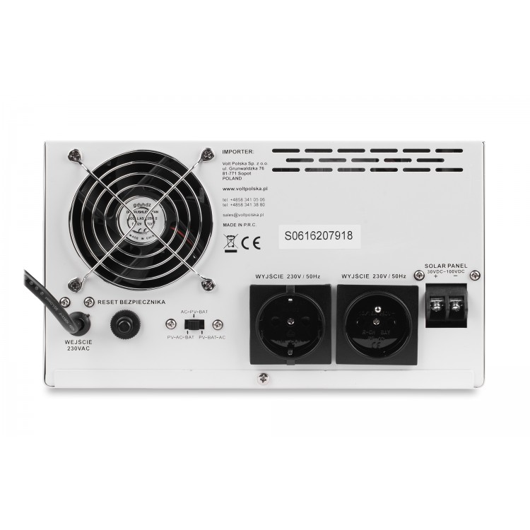 SINUS PRO 2000 S 24/230V (1400/2000W) + 40A MPPT INWERTER SOLARNY