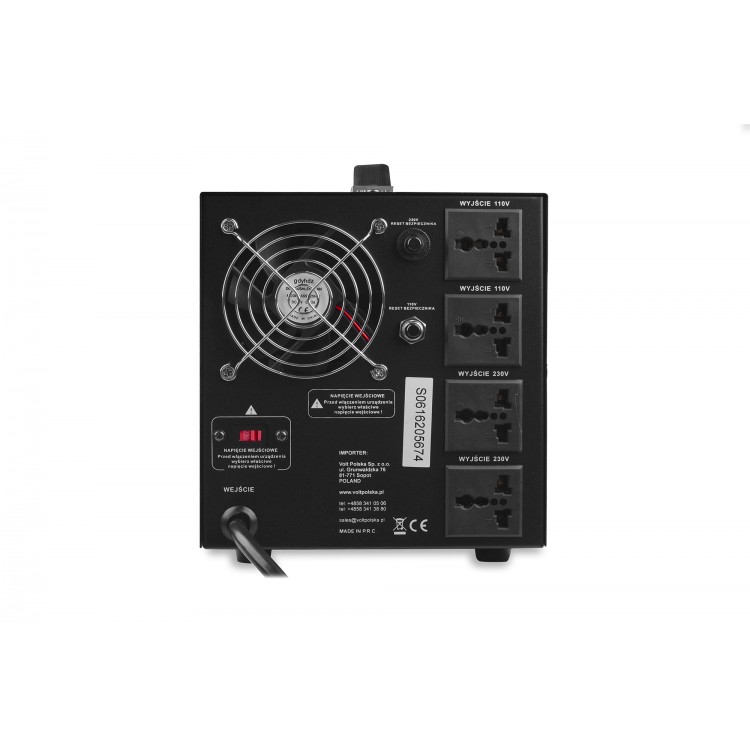 VP 3000 230VAC/110VAC KONWERTER NAPIĘCIA