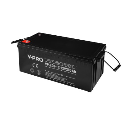 AKUMULATOR AGM VPRO 12V 200 Ah VRLA BEZOBSŁUGOWY