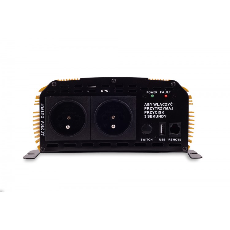 SINUS PLUS 4000 12/230V (2000/4000W) PRZETWORNICA NAPIĘCIA DO KAMPERA