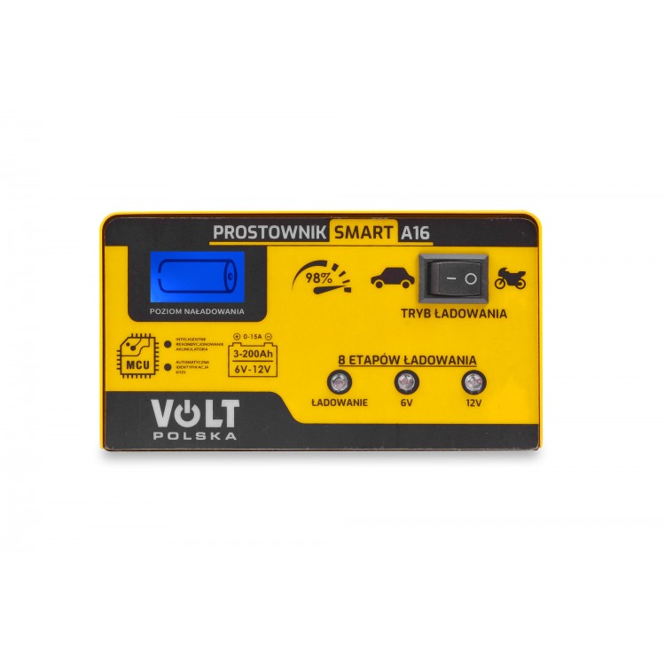 PROSTOWNIK AKUMULATOROWY SMART 6V/12V 15A A16