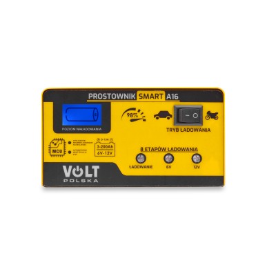 PROSTOWNIK AKUMULATOROWY SMART 6V/12V 15A A16