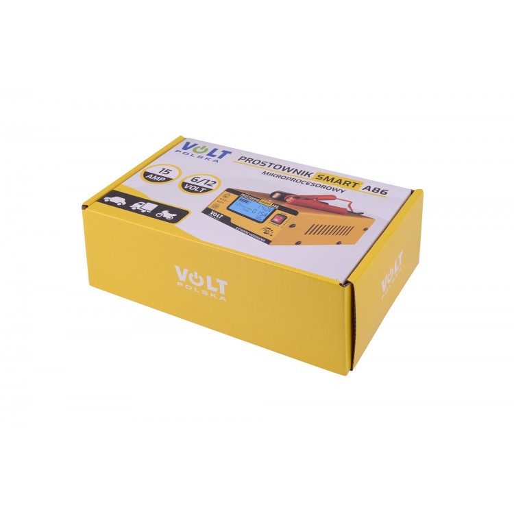 PROSTOWNIK AKUMULATOROWY SMART 6V/12V 15A A86