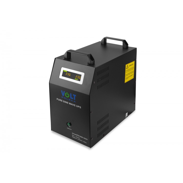 SINUS UPS 1000 + AKU 45AH (700/1000W) ZASILACZ AWARYJNY