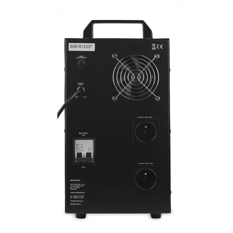 SINUS UPS 1000 + AKU 45AH (700/1000W) ZASILACZ AWARYJNY