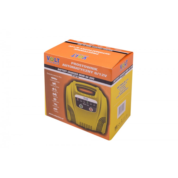 PROSTOWNIK AKUMULATOROWY MOBI DUO 6V/12V 6A - (*Produkt archiwalny)