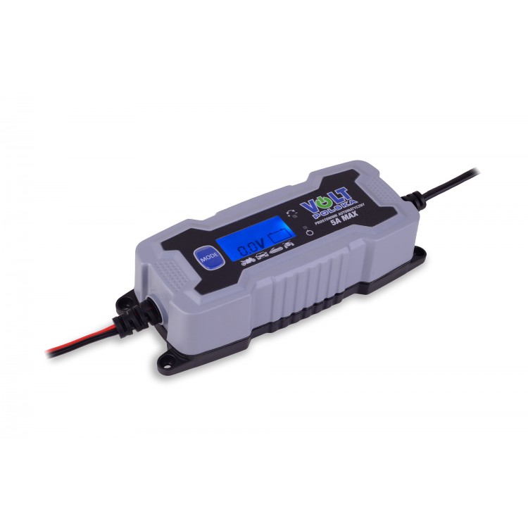 PROSTOWNIK AKUMULATOROWY 6/12V 5A LCD AUTOMATYCZNY