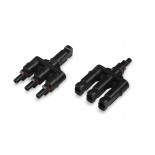 Złącze MC4 CZWÓRNIK (komplet para męski/żeński)