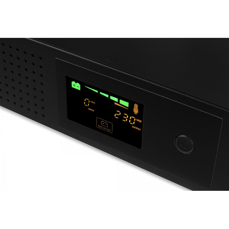 RackUPS 850VA/480W 1*9Ah ZASILACZ AWARYJNY