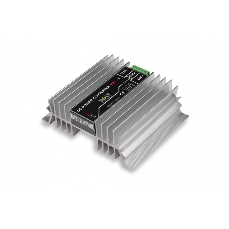 RED 6 24VDC/12VDC REDUKTOR NAPIĘCIA DC/DC