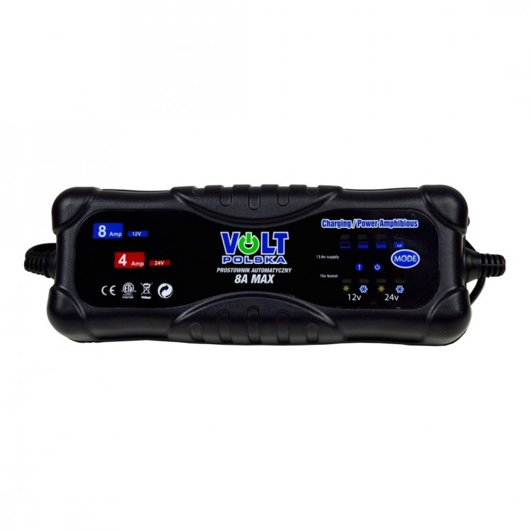 PROSTOWNIK AKUMULATOROWY 12/24V 8A AUTOMATYCZNY