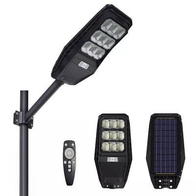 PIONEER 120W LAMPA SOLARNA + PANEL 13W + 15000mAh + PILOT i CZUJNIK RUCHU
