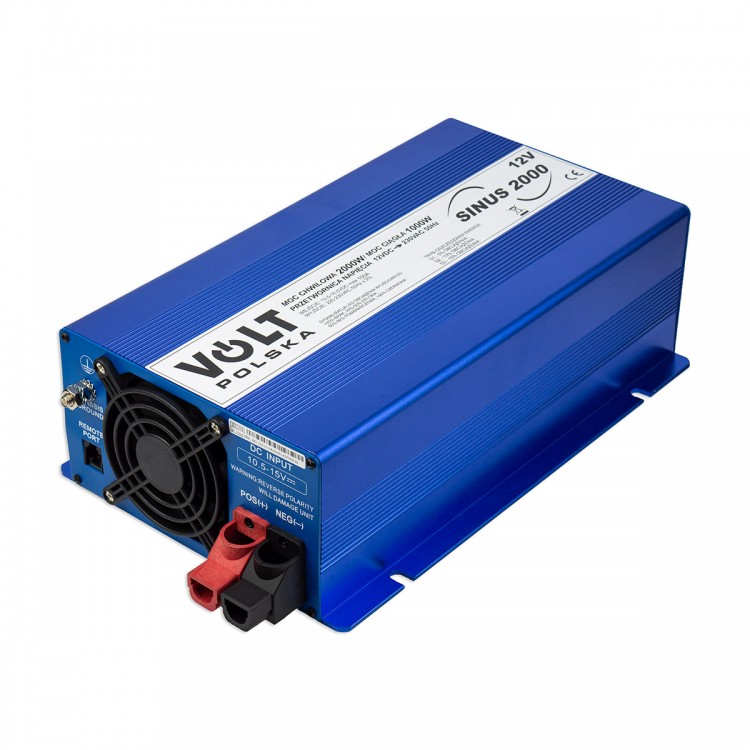 SINUS ECO 2000 12/230V (1000/2000W) PRZETWORNICA NAPIĘCIA