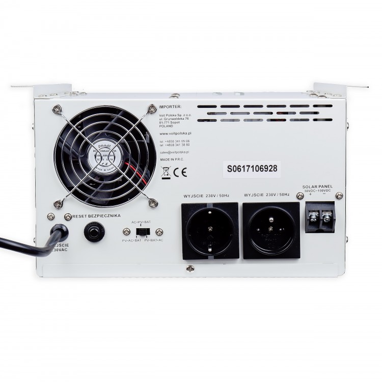 SINUS PRO 2500 S 24230V (1800/2500W) + 40A MPPT INWERTER SOLARNY