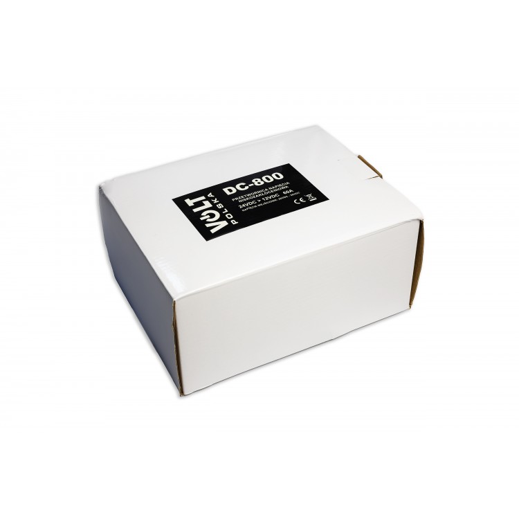 DC 800 24VDC/12VDC PRZETWORNICA NAPIĘCIA DC/DC