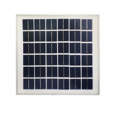 Panel fotowoltaiczny POLI 10W 18V [300x300x17mm] + przewód 3m