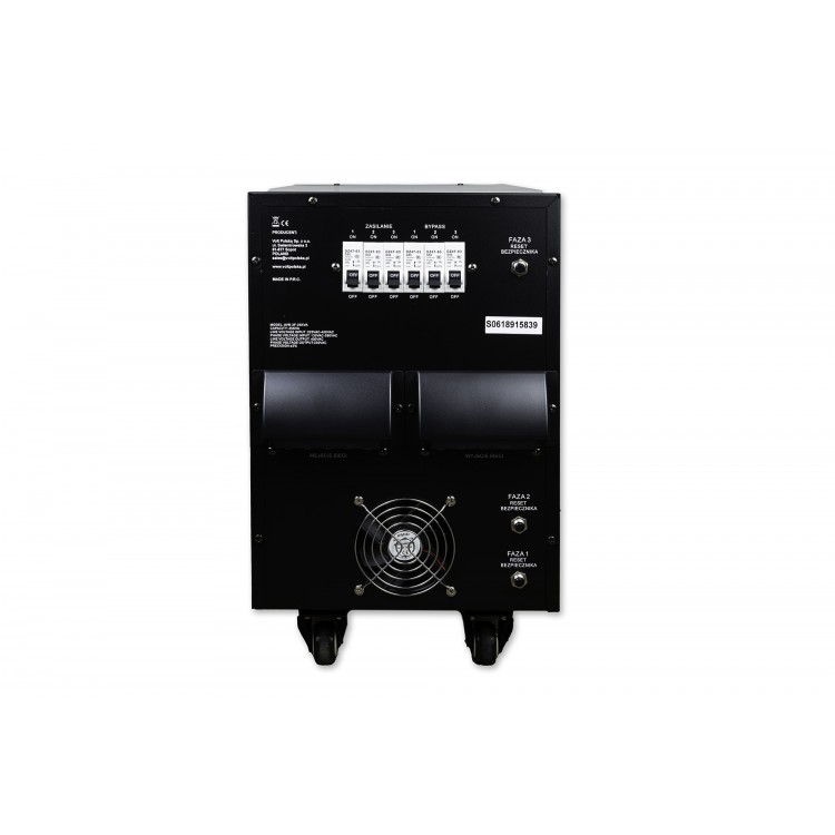 AVR PRO 25000VA 3% 3F STABILIZATOR NAPIĘCIA TRÓJFAZOWY