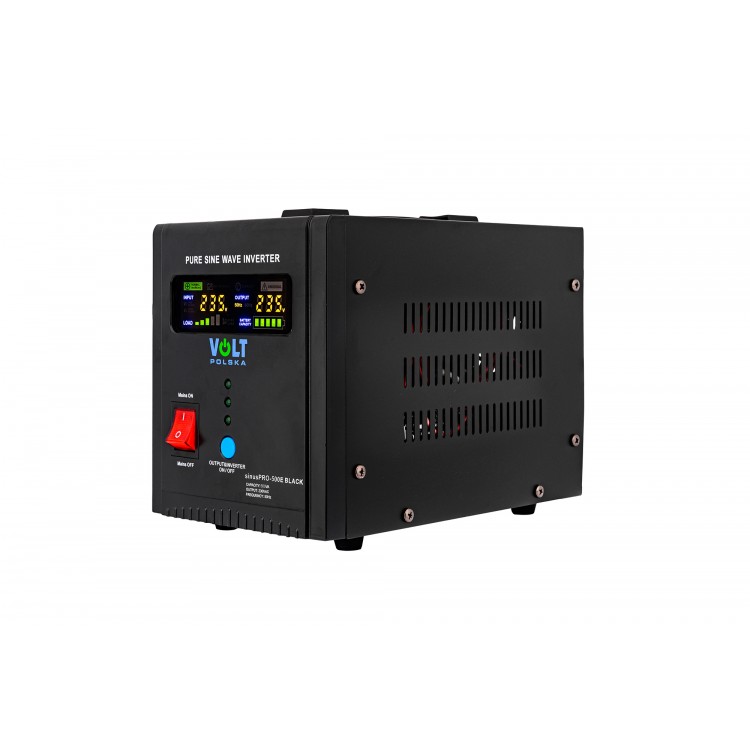 SINUS PRO 500 E BLACK 12/230V (350/500W) ZASILACZ AWARYJNY