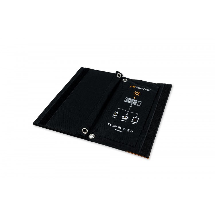 Przenośny panel solarny TRAVEL SOLAR 21W USB (składany)