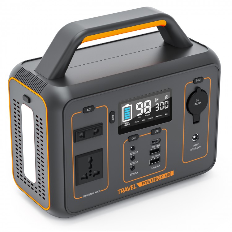Przenośny magazyn energii TRAVEL POWERBOX OPTI 600 (300W)