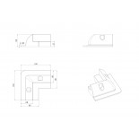 Zestaw ramek montażowych do paneli 100W do 180W