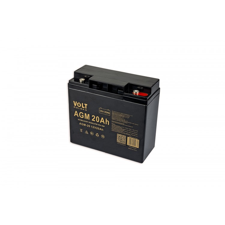 AKUMULATOR AGM 12V 20Ah VRLA