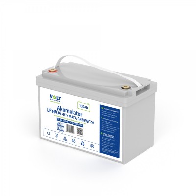AKUMULATOR LiFePO4 PRO 12V 100 Ah (150A) BlueTooth + mata grzewcza