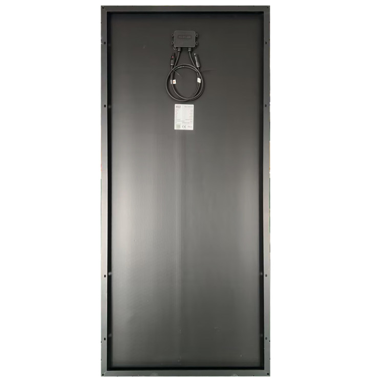 Panel fotowoltaiczny MONO 220W 19,5V [1480x670x35mm] + przewód MC4 90cm BLACK