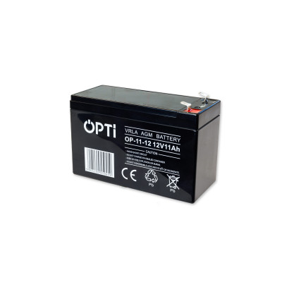 AKUMULATOR AGM OPTI 12V 11 Ah VRLA BEZOBSŁUGOWY