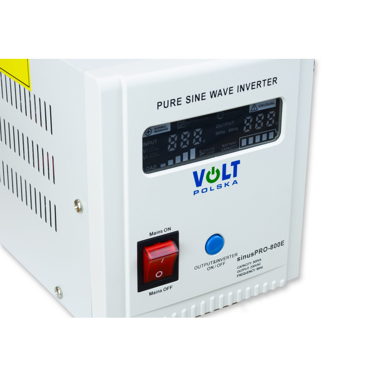 SINUS PRO 800 E 12/230V (500/800W) ZASILACZ AWARYJNY