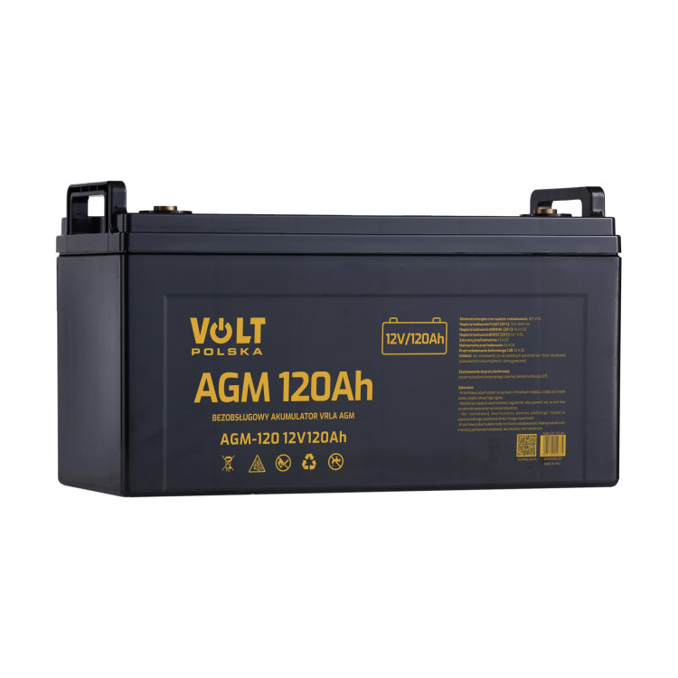 AKUMULATOR AGM 12V 120Ah VRLA