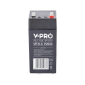 AKUMULATOR AGM VPRO 4V 6Ah VRLA BEZOBSŁUGOWY