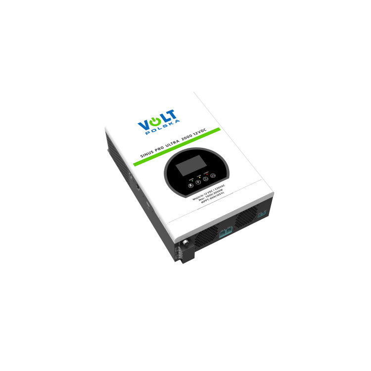 SINUS PRO ULTRA 2000 12/230V (1000/2000W) + 60A MPPT INWERTER SOLARNY (*Nowa wersja)