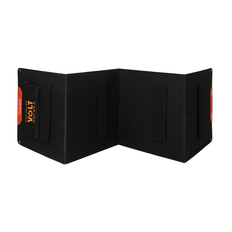 Składany (na 4) panel fotowoltaiczny 200W 18V MONO ETFE + USB 5V3A + USB-C 3A
