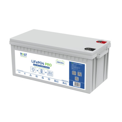 Akumulator LiFePO4 PRO 12,8V 280 Ah (200A) BlueTooth + mata grzewcza