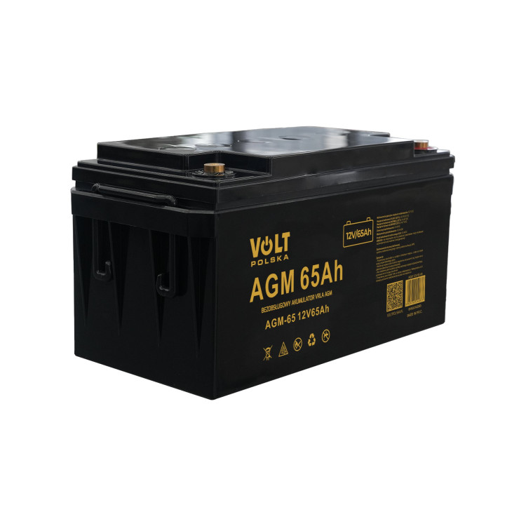 AKUMULATOR AGM 12V 65 Ah VRLA