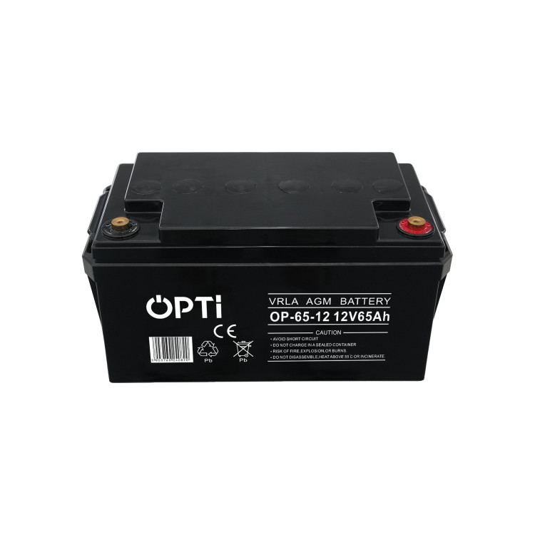 AKUMULATOR AGM OPTI 12V 65 Ah VRLA BEZOBSŁUGOWY