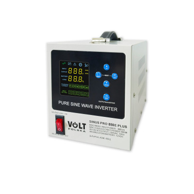 SINUS PRO 850 E PLUS 12/230V (500/850W) ZASILACZ AWARYJNY