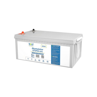 AKUMULATOR LiFePO4 25,6V 200 Ah (200A) + BMS BEZOBSŁUGOWY