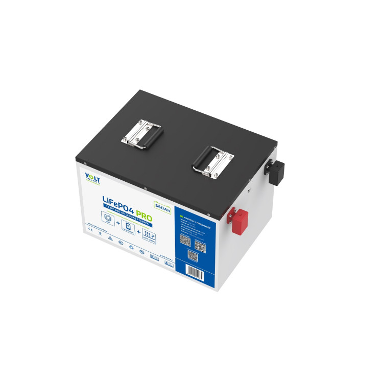 Akumulator LiFePO4 PRO 12,8V 560 Ah (200A) BlueTooth + mata grzewcza