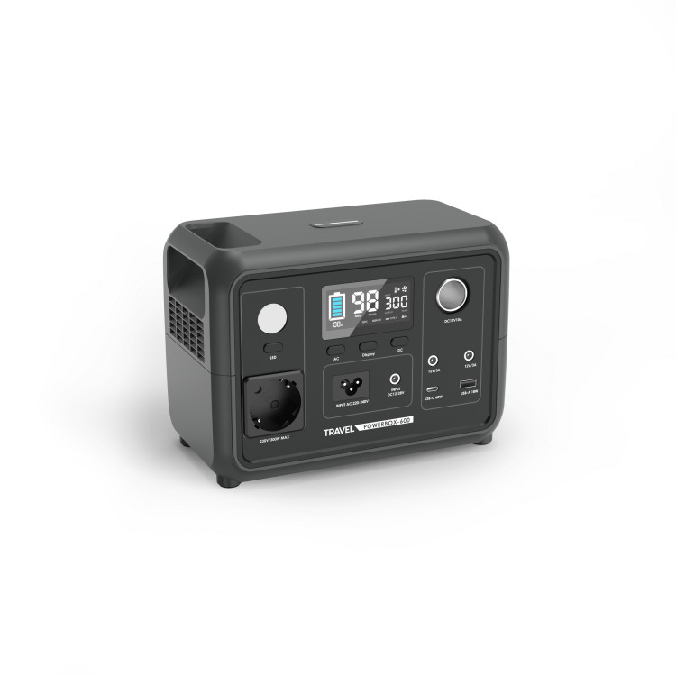 Przenośna stacja zasilania TRAVEL POWERBOX 600 (300W) 256Wh