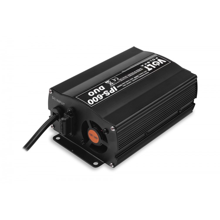 PRZETWORNICA NAPIĘCIA IPS 600 DUO 12-24/230V (300/600W) | VOLT POLSKA