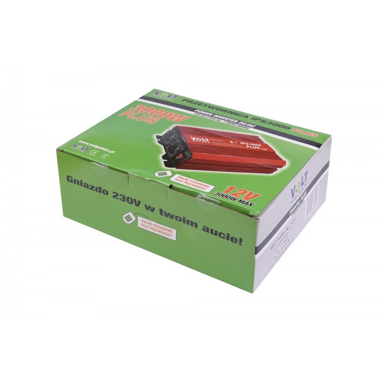 IPS 3000 PLUS 12/230V (1500/3000W) PRZETWORNICA NAPIĘCIA