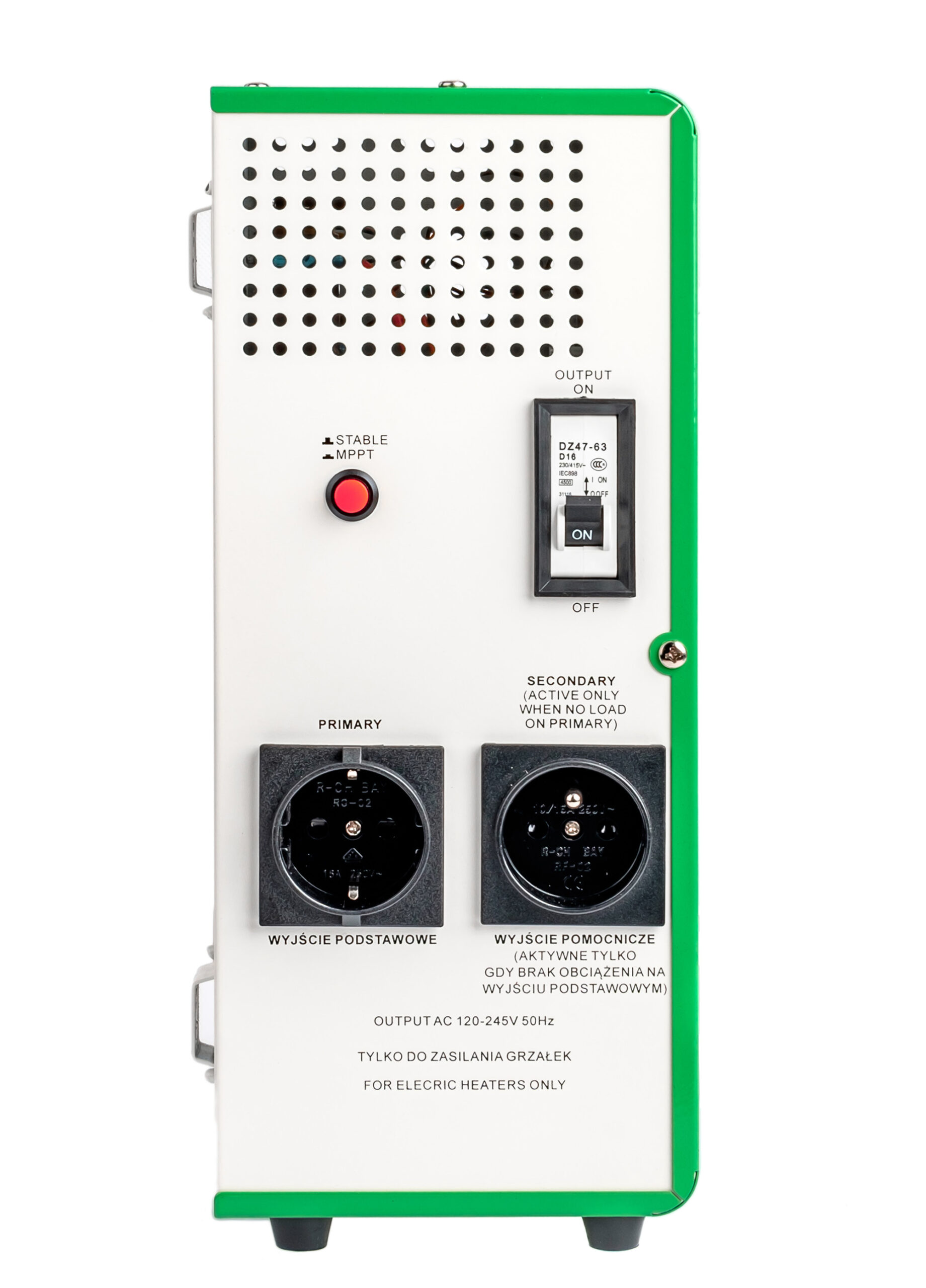 GREEN BOOST MPPT 3000 (120-350VDC) PRZETWORNICA SOLARNA DO GRZANIA WODY, BOJLERA (5)