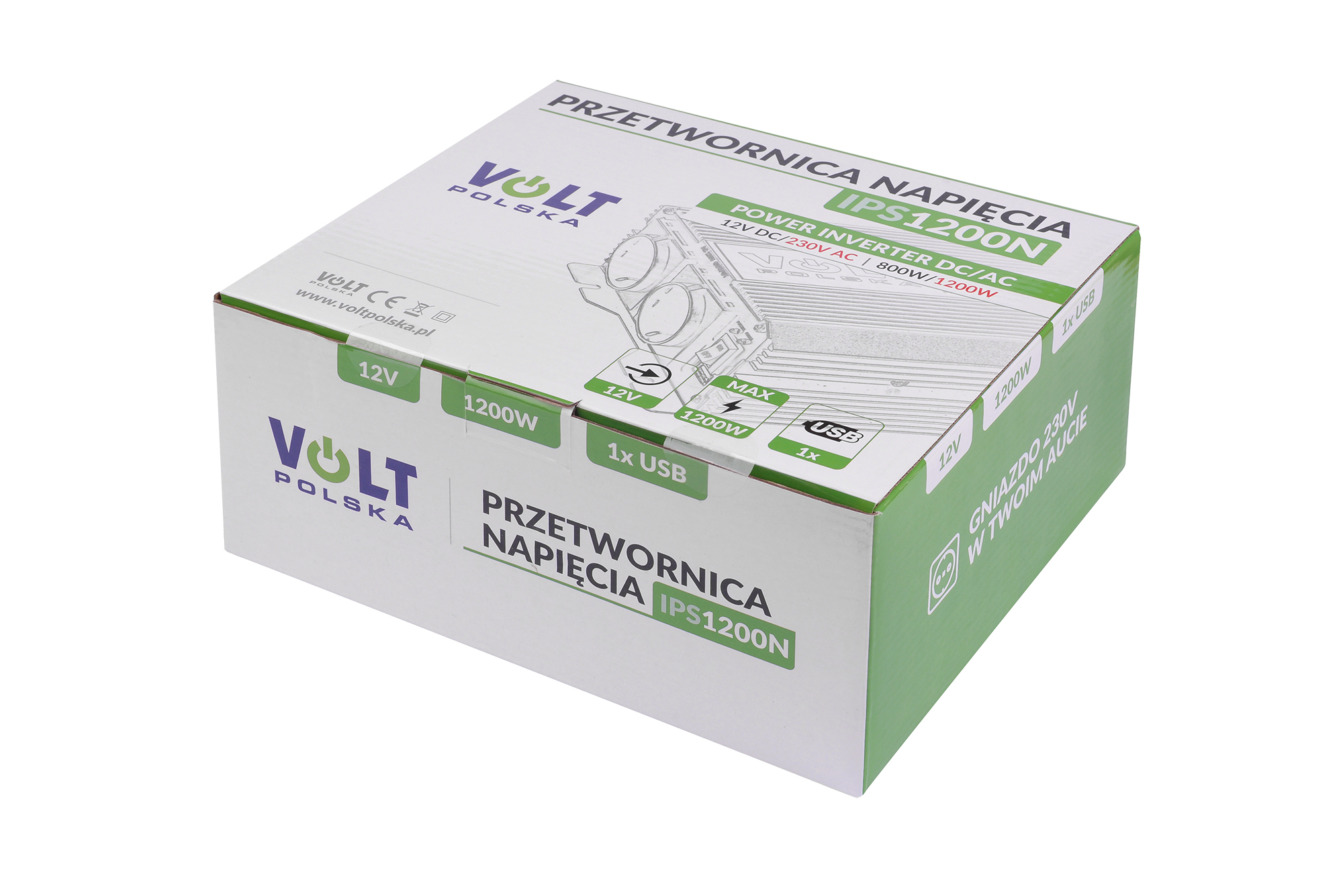 IPS 1200 N 12-230V (7501000W) PRZETWORNICA NAPIĘCIA