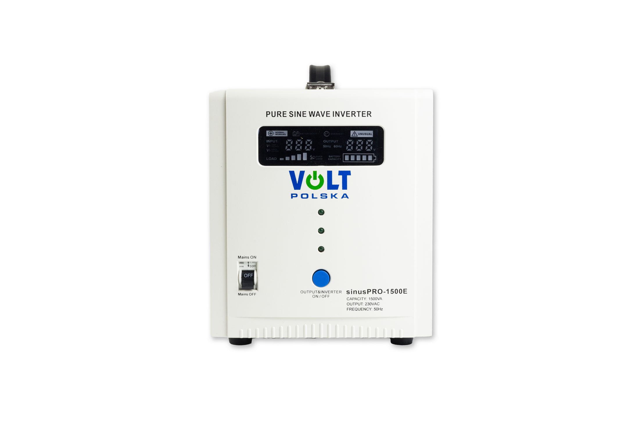SINUS PRO 1500 E 12-230V (10001500W) ZASILACZ AWARYJNY (1)