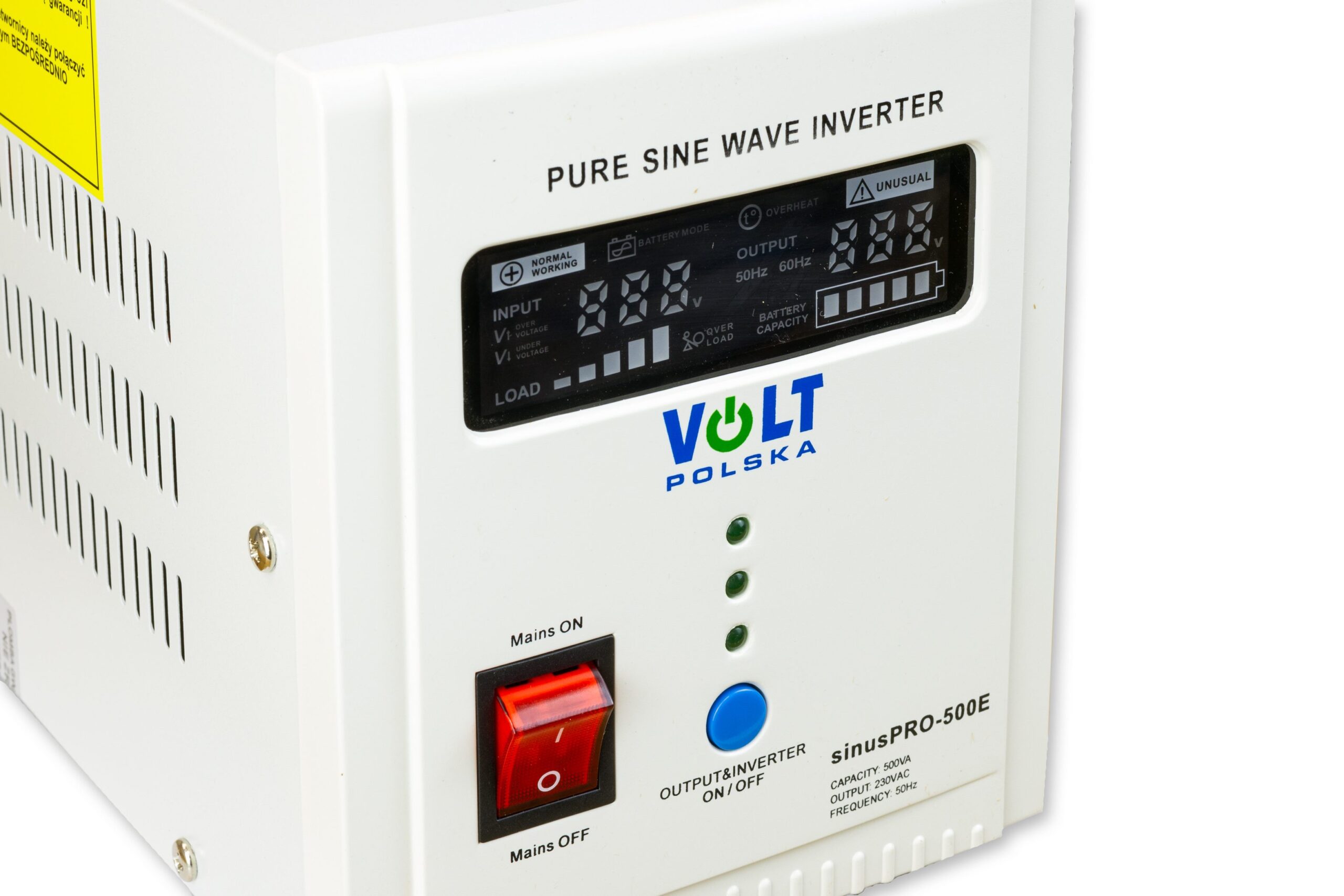 SINUS PRO 500 E 12230V (new 350500W) ZASILACZ AWARYJNY 06